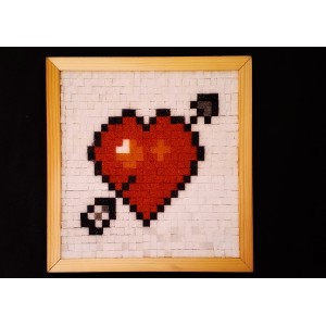 Puzzle Mozaik Hobi seti / Etkinlik Set 11-Ölçü (24x24cm)